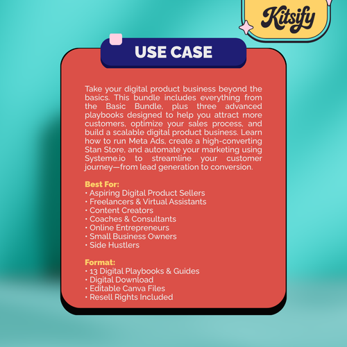 Digital Product Seller - Advanced Bundle