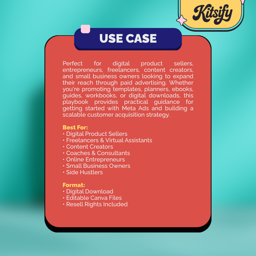 Meta Ads for Digital Product Sellers Playbook